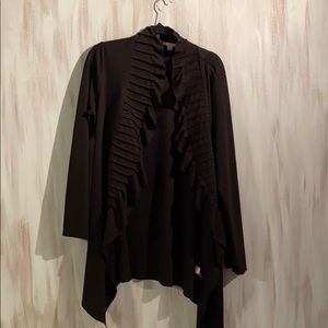 Black Cardigan Sweater